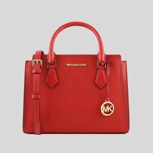 Michael Kors Bag, LG Satchel, color- Coral Reef
